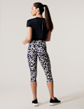 Go Move Printed Cropped Gym Leggings