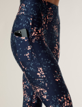 Go Move Printed High Waisted Gym Leggings