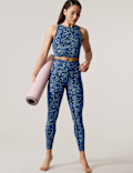 Go Move Printed High Waisted Gym Leggings