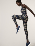 Go Move Printed High Waisted Gym Leggings