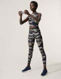 Go Move Printed High Waisted Gym Leggings