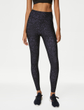 Go Move Printed High Waisted Gym Leggings