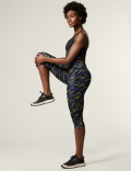 Go Train Printed High Waisted Gym Leggings