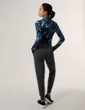 Cuffed High Waisted Sports Joggers