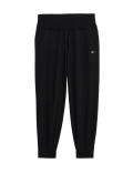 Cuffed High Waisted Sports Joggers