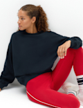 Cotton Rich Oversized Sweatshirt