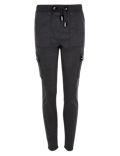 Cotton Rich Skinny Ankle Grazer Trousers