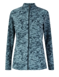 Panelled Printed Fleece Jacket