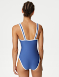 Neoprene Plunge Swimsuit