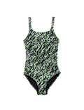 Animal Print Padded Scoop Neck Swimsuit