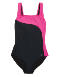 Printed Padded Scoop Neck Swimsuit