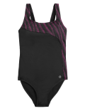 Printed Padded Scoop Neck Swimsuit