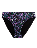 Printed High Leg Bikini Bottoms