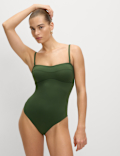 360 Tummy Control Padded Bandeau Swimsuit