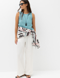 Vest with Linen