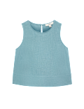 Vest with Linen