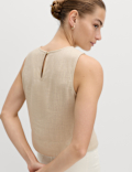 Vest with Linen
