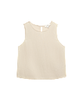 Vest with Linen
