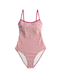 Jacquard Textured Scoop Neck Swimsuit
