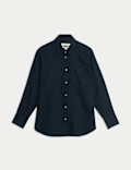 Pure Linen Oversized Shirt