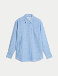 Pure Linen Oversized Shirt