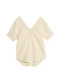 Pure Linen V-Neck Popover