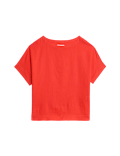 Pure Linen Relaxed T-Shirt