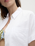 Linen Rich Collared Shirt