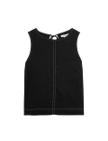 Linen Rich Regular Fit Vest