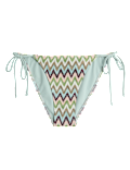 Textured Tie Side Bikini Bottoms