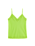 Linen Rich V-Neck Cami Top