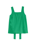 Linen Rich Square Neck Tank Top