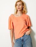 Linen Rich Blouse