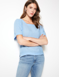 Linen Rich Blouse