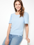 Linen Rich Blouse