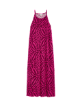 Jersey Printed Midaxi Beach Dress