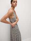 Jersey Printed Midaxi Beach Dress