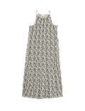 Jersey Printed Midaxi Beach Dress