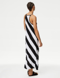 Jersey Printed Midaxi Beach Dress