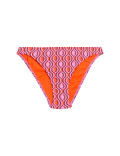 Printed High Leg Bikini Bottoms