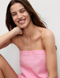Linen Rich Bandeau Top