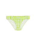 Printed Roll Top Bikini Bottoms