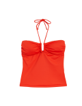 Tummy Control Halterneck Tankini Top