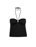 Tummy Control Halterneck Tankini Top