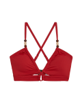 Cut Out Halterneck Bikini Top