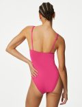 360 Tummy Control Padded Square Neck Swimsuit