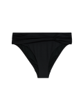 Twist Front High Leg Bikini Bottoms