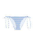 Animal Print Tie Side Bikini Bottoms