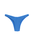 Textured High Leg Bikini Bottoms