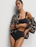 Tummy Control High Waisted Bikini Bottoms